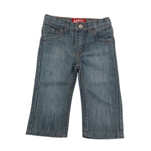 Levi's 514 Slim Straight Jeans Baby Boy 12M Blue Cotton Blend Medium Wash